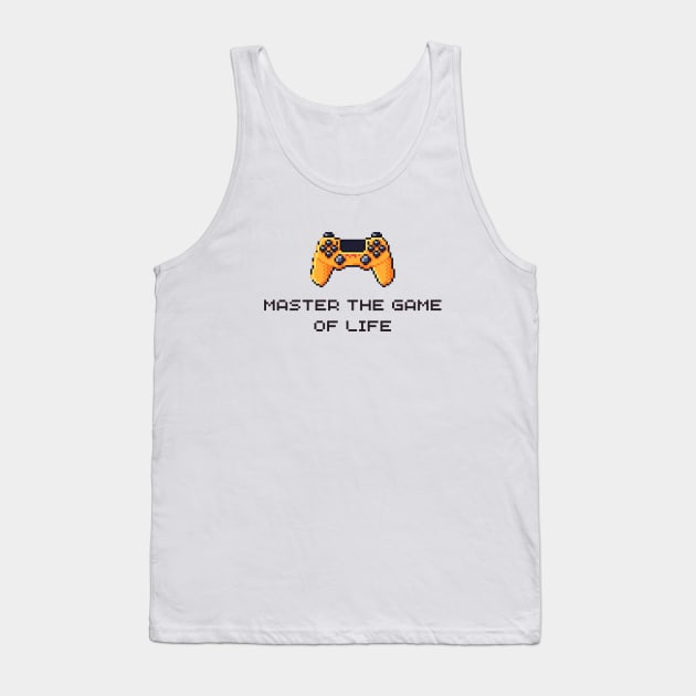 Pixel Prodigy: Master the Game of Life Tank Top by PixelwearStore